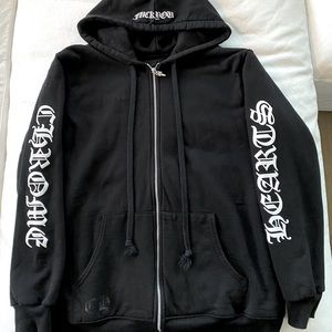 NEW Chrome Hearts “F**k You” Zip Up Hoodie in XXL